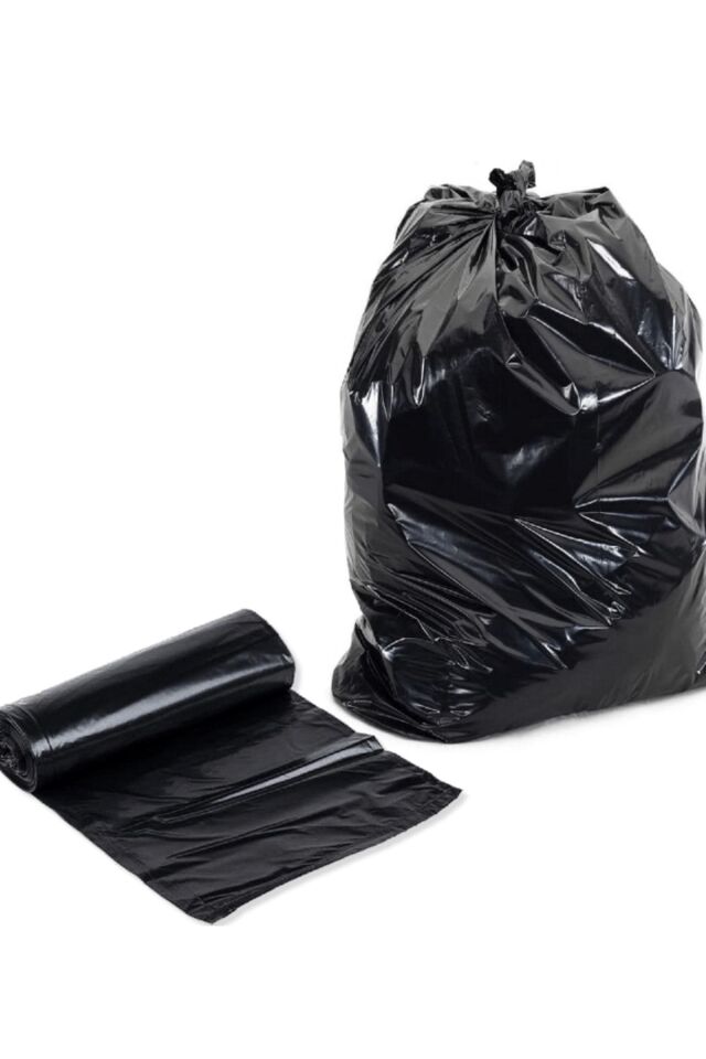 Jumbo Çöp Poşeti 75x90 Endüstriyel 10'lu (1 PAKET) Battal Çöp Torbası