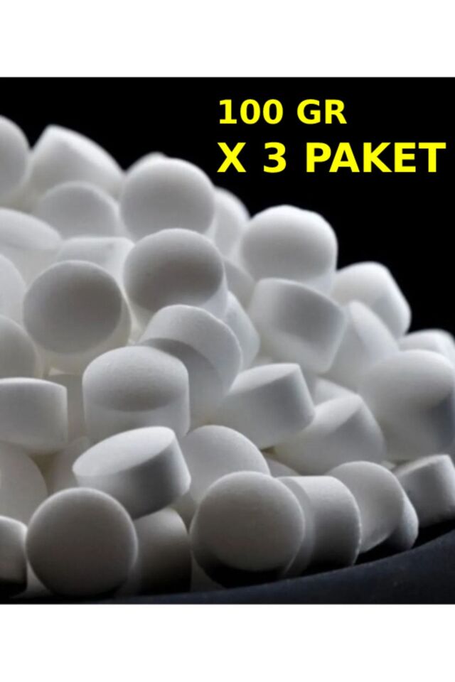Tablet Naftalin 100 gr X 3 Paket(LAVABOLARDA KULLANILMAZ)