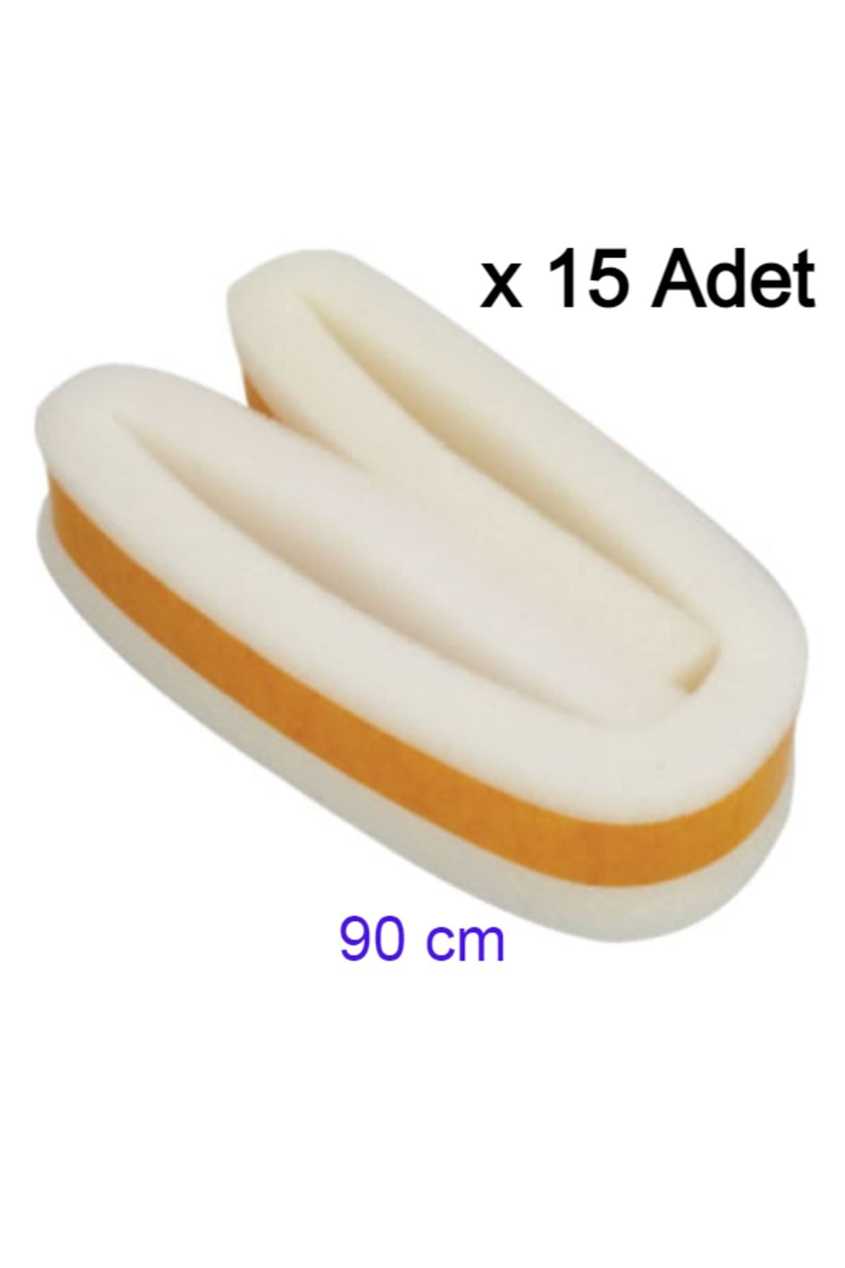 15 Adet Yapışkanlı Kapı Altı(eşik) Bandı Isı Yalıtım Süngeri 90 Cm
