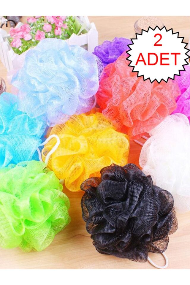 2 Adet Banyo Lifi Vücut Kesesi Top Lif