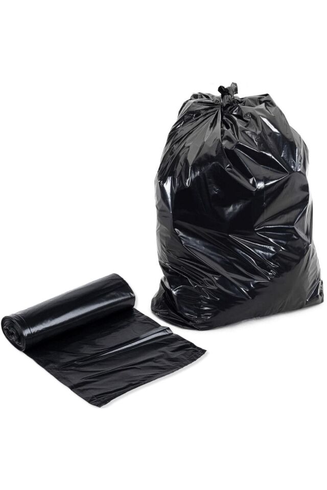 10'lu X 10 Paket Jumbo Çöp Poşeti 75x90 Endüstriyel Battal Çöp Torbası