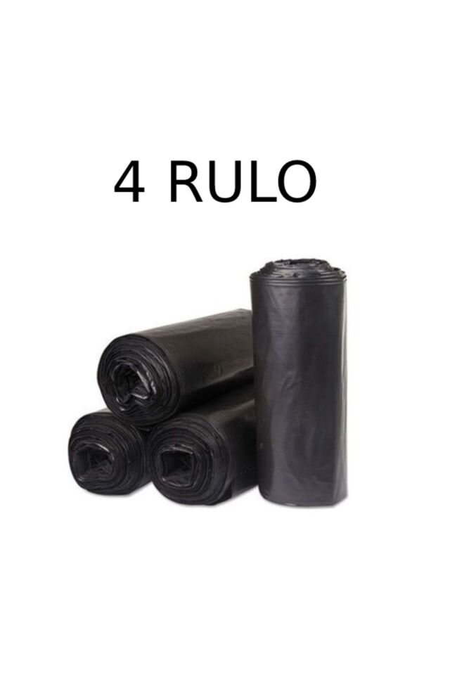 Jumbo Çöp Poşeti 75x90 Endüstriyel 10'lu X 4 Paket Battal Çöp Torbası
