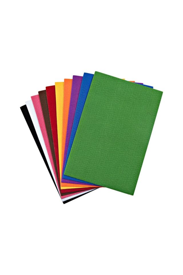 40 Adet Keçe Karışık Renk - A4 Boyutunda 20x30 Cm.