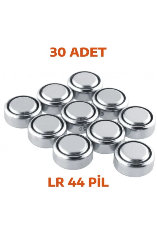 30 Adet Ag13/lr44/357a Düğme Pil Saat Pil Lazer Pili Oyuncak Pili Alkalin