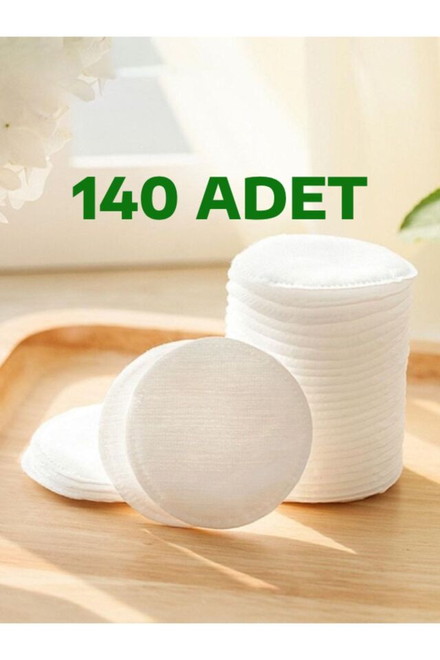 2 Paket 140 Adet Makyaj Temizleme Pamuğu Pedi Pamuk