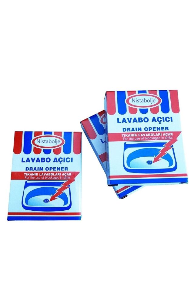 Lavabo Açıcı 70 gr X 5 Paket Mutfak Banyo Wc Gider Açıcı
