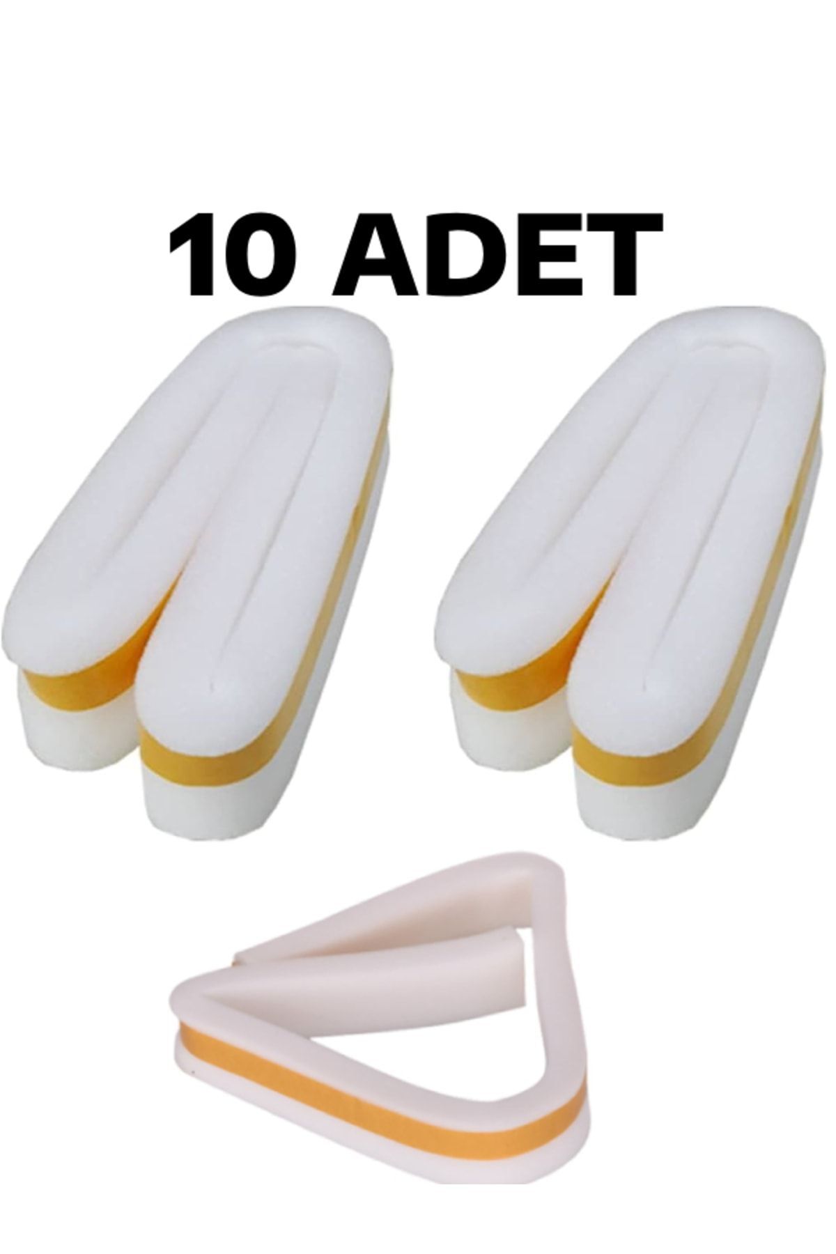 10 Adet Yapışkanlı Kapı Altı(eşik) Bandı Isı Yalıtım Süngeri 90 Cm