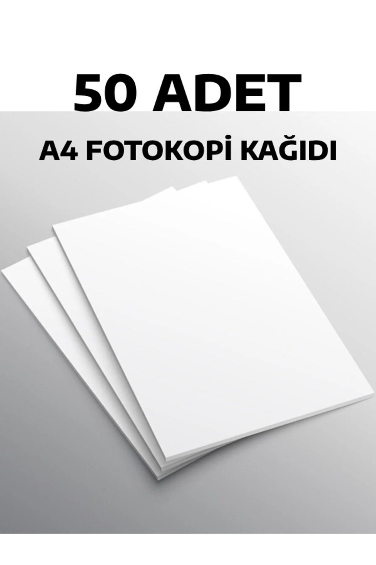 50 Adet A4 Kağıt Fotokopi Kağıdı