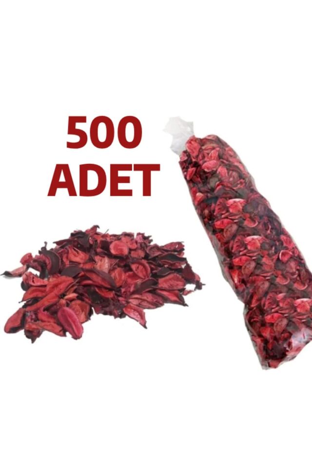 Büyük Boy 500 Adet Kuru Gül Kurusu Yaprağı Hediye Süs Dekor Romantik