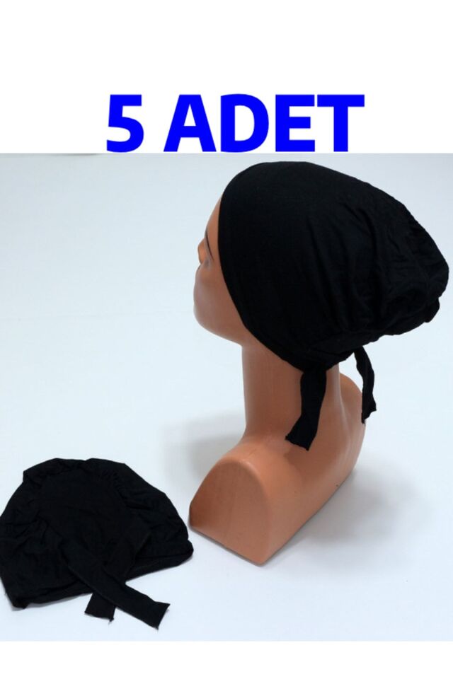 5 Adet Tesettür Bone Eşarp Bonesi Başörtü Bonesi Türban Bonesi