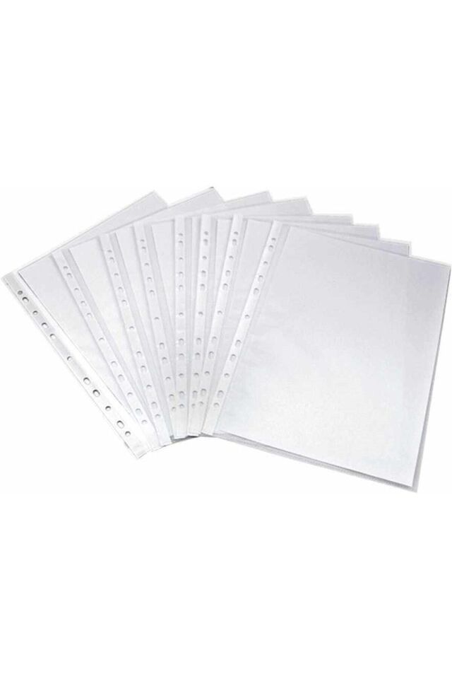 100 Adet A4 Şeffaf Dosya Föy Poşet Dosya