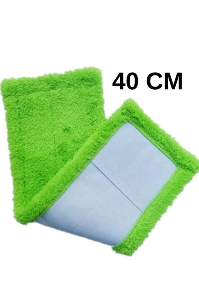 Mikrofiber 40 Cm Mop Yedek Bezi Mop Yedeği