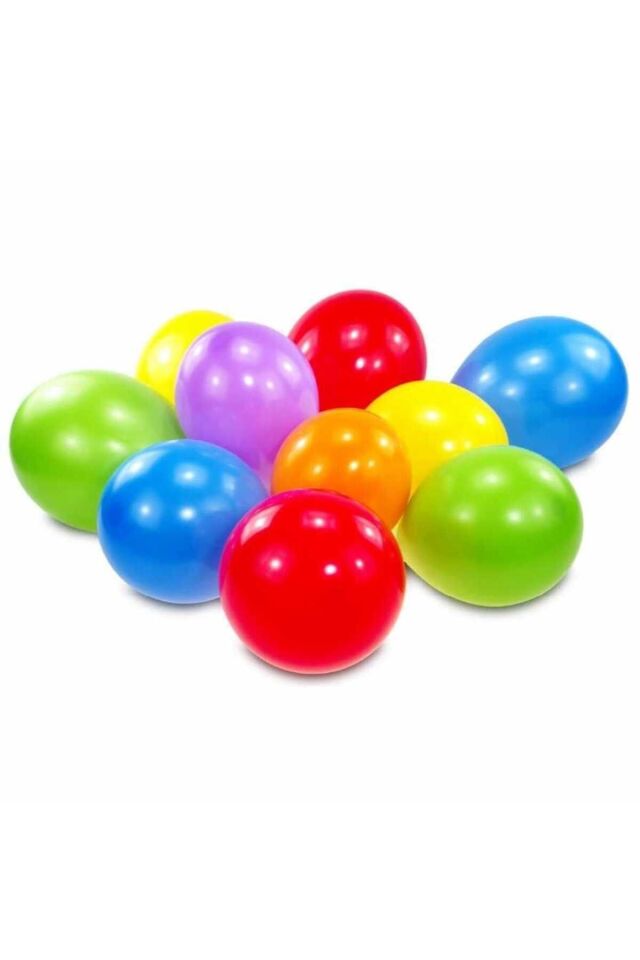 Renkli Balon 25 Li Karışık Renk Parti Doğum Günü Kutlama Özel Günler