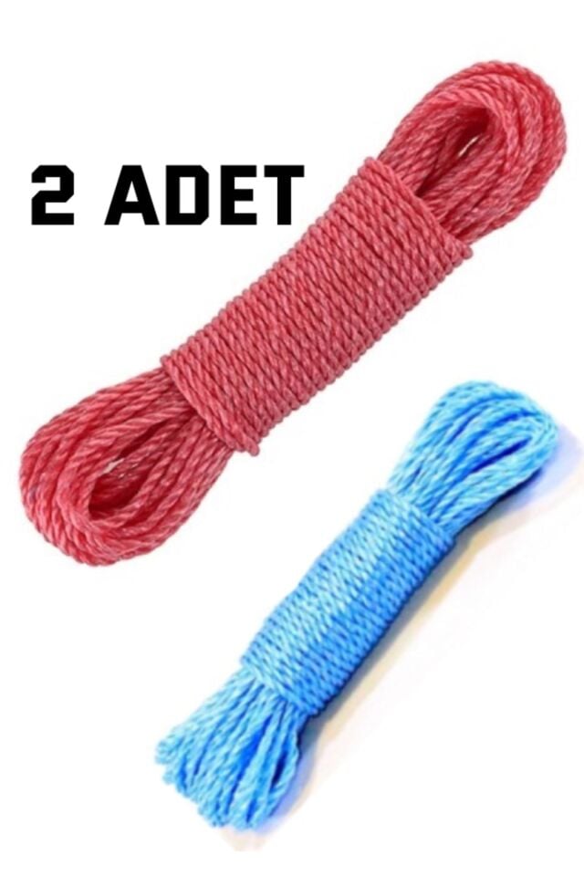 Naylon Çamaşır Ipi 20 Mt X 2 = 40 Mt Çok Amaçlı Ip
