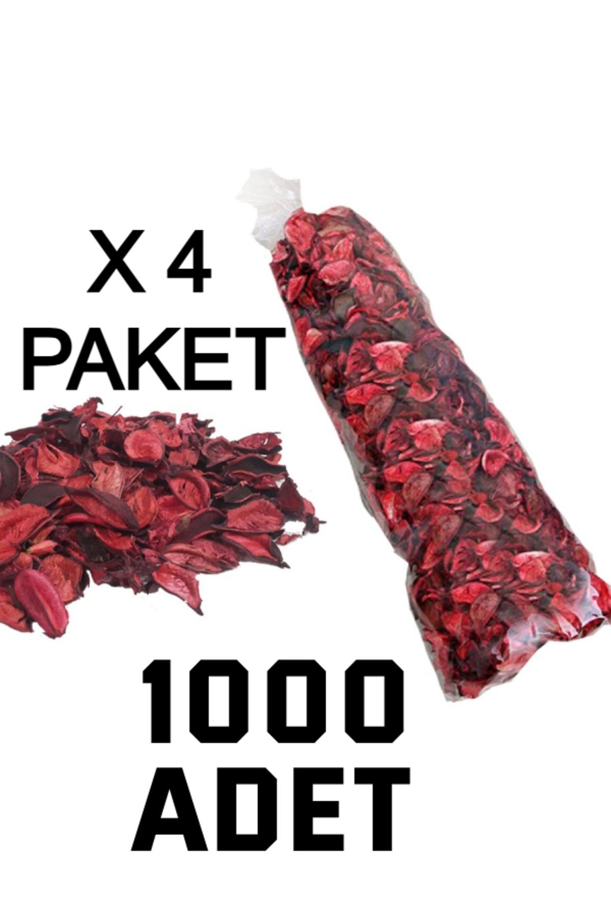 1000 Adet Kuru Gül Kurusu Yaprağı Hediye Süs Dekor Romantik