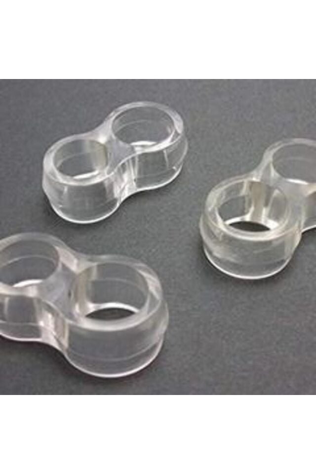 Plastik 8 Li Kapı Kolu Pencere Stoperi, Kapı Arkası Duvar Koruyucu Tampon, Silikon Durdurucu